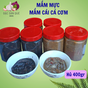 Hủ 400gr mắm mực mắm cái cá cơm đặc sản Quảng Ngãi vị đậm đà thơm ngon