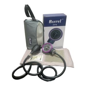 Purple APG BAXTEL Aneriod Sphygmomanometer Blood Pressure Monitor