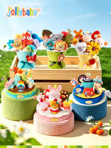 Jollybaby | Simulated Plush Flower and Cake Gift for Kids