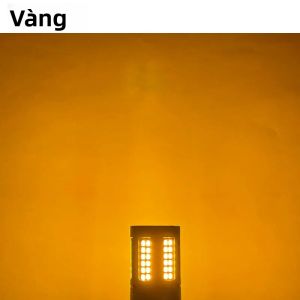 2 Chiếc Đèn LED Đảo Chiều Canbus Bóng Đèn 1156 BA15S P21W BAU15S PY21W 1157 BAY15D P21/5W T20 7440 W21W 7443 W21/5W 84SMD Đa Năng Phù Hợp