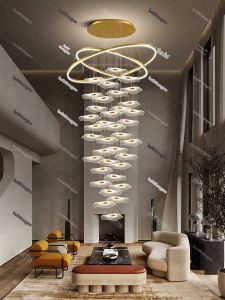 Luxury Creative Long Hanging Light for Large Spaces
