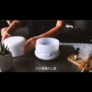 HUMIDIFIER DIFFUSER 500 ML WITH 7 LIGHT - OIL ESSENTIAL AROMATHERAPY