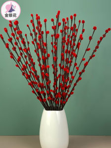 New Year Silver Willow Twist Stick Flower Bouquet Handmade DIY Creative Toys for Children above 8 Years Old And Adults