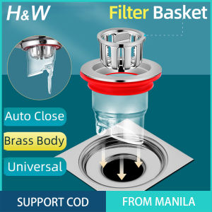 H&W ABS magnetic floor drain core universal insect and odor resistant inner core toilet sewer odor