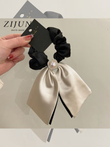 ZIJUN | Satin Ribbon Cats Eye Stone Pearl Headband