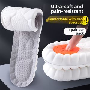 LINGMIAO | Mens Shock Absorption Comfortable Thick Insoles for Running