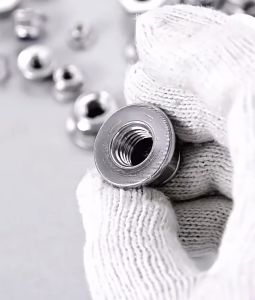 304 Stainless Steel Hexagon Flange Nut Hex Nuts with Cap Brim Anti-loose Anti-slide Anti-skid Nut M3 M4 M5 M6 M8 M10 M12