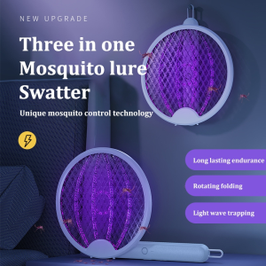 YOWXII🔥USB Fly Swatter Mosquito killer Rechargeable batting fly clap Electric insect killer/mosquito clap/collapsibleelectric mosquito clap