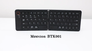 Meetion BTK001 Foldable Keyboard Bluetooth Slim 67 Tombol Portable Rechargeable Tipe C SilentClick