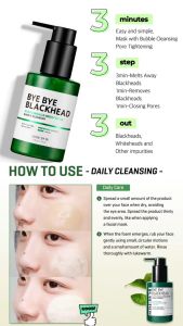 Some By Mi Bye Bye Blackhead 30 Days Miracle Green Tea Tox Bubble Cleanser