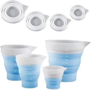 50-500ml Foldable Silicone Measuring Cup: The Ultimate DIY Tool