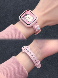 Uhada | Creative Leather Apple Watch Strap with Textured Pattern