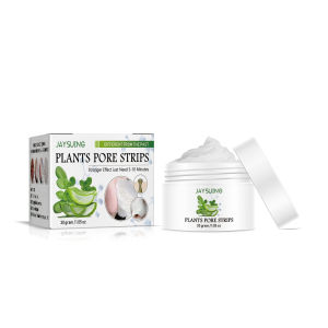 Jaysuing New Style Blackhead Remover Nose Mask Pores Strip Mask Black Peeling Acne Treatment Black Deep Cleansing Skin Care Tissues Blackhead Removal Deep Purification Absorb Grease Shrink Pores Safe Effctive(30g)