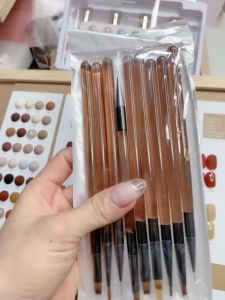 Set cọ 9 cây vẽ móng nail lông tổng hợp cao cấp mềm mướt