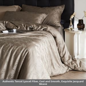 shui yang | Luxury Silk-like Cool Feeling Bed Sheet Set