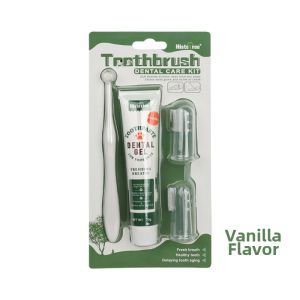 VOA | Pet Oral Care Kit for Cats and Dogs Breath Freshening Teeth Cleaning Plaque Removal