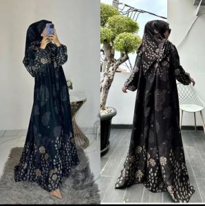 Dress Muslimah Terlaris Dress Lebaran Gamis Syari Busui Fashion Muslimah Dress Syari