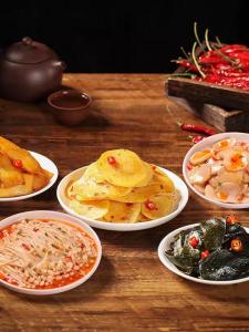 Flavor No. 1 Spicy Potato Chips Lotus Root Slices Shredded Kelp Flammulina Velutipes Pleurotus Eryngii Snack Spicy Snack Mixed Snack