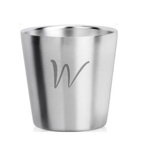 1pc Stainless Steel Cup Double Wall Water Glasses 175ml Metal Cup Small Reusable Mugs for BBQ Home Party Coffee