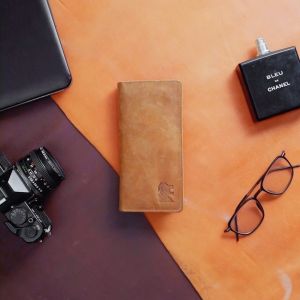 Reven Leather Jakarta - Gavin Wallet Dompet Pria Simple Bahan Kulit Premium Terbaru