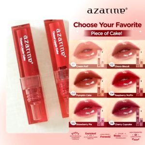 [Azarine x Red Velvet] Tinted Lippie Cake Lip Tint ala Korea Longlasting Hydrating Extra Moisturizing 2.9ml