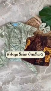 Kebaya Anak Model Sekar Gendis | Kebaya Sekar Gendis