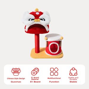 petstar | Space-Saving Play and Sleep Cat Climbing Frame