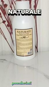 (BISA COD) NATURALE Body Bleaching Cream Whitening 250ml BPOM
