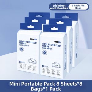 GRAREY | Compact Antibacterial Wipes Hand & Mouth Use