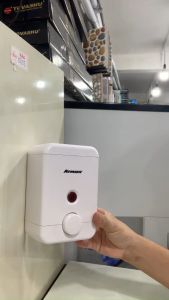 Hộp nhấn xà phòng Atmor KAG-HXPN54 -Trắng-White bình xịt xà bông 750ml tiện dụng nhấn êm siêu bền
