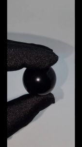 (SG Seller Ready Stocks) Natural Obsidian Ball Display Ornament 2.8+ - 3.8+cm