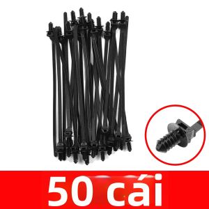 Kẹp Buộc Dây Nylon Chịu Lực PINMOAP 10-200 Cái Kẹp Buộc Dây Dạng Cài Dùng Cho Dây Điện Ô Tô Tấm Ốp Phụ Kiện Cố Định