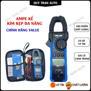 Đồng hồ kẹp dòng - Ampe kế kìm kẹp dòng đa chức năng cao cấp VALUE VMC-1 chính hãng - Quý Trần Auto