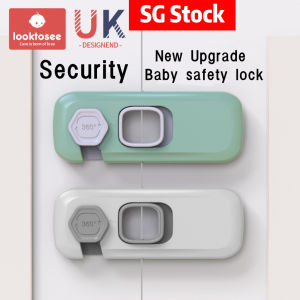 SG seller Baby Home Safety Lock Buckle Cabinet Door Locker Baby Child Protection Safety Lock