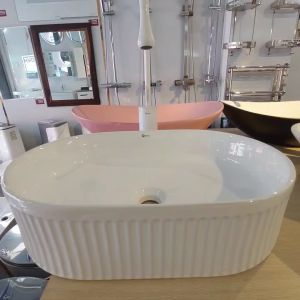 Chậu rửa mặt lavabo nghệ thuật đặt bàn LV028 MEN SỨ NANO CAO CẤP CHỐNG BÁM BẨN Ố MÀU BẢO HÀNH 20 NĂM - 2 màu trắng và đen - Chính hãng Audi