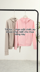 Áo Khoác Nữ Chống Tia UV Apacup Chính Hãng Vải Umi Cotton Diamond Nhẹ Mát Không Lo Nắng Gắt Co giãn 4 chiều