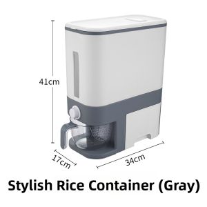 Pest-Resistant Moisture-Proof Automatic Rice Dispenser Bucket