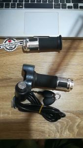 คันเร่งจักรยานไฟฟ้า มีสวิตช์กุญแจในตัว ครบชุดใช้งานสะดวกในการเปิดปิด ใช้งานจักรยานไฟฟ้า ไม่ต้องก้มๆเงยๆ กุญแจไม่หลุดหาย คันเร่ง #e-bike