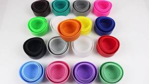 7cm Irregular Silicone Cup Bottom Cover Colorful Non-slip Silicone Bottom Boot Arc AntiSlip Insulation Bottle Cover Sleeve