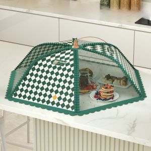Foldable Dustproof Food Cover Kitchen Table Cover Leftovers Insulation Home New Style Restaurant Table Cover Nordic Style