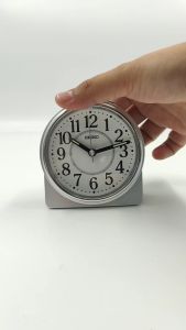 100% ORIGINAL SEIKO Quiet Sweep Snooze Light Lumibrite Beep Alarm Clock QHE198 (QHE198K QHE198L QHE198R QHE198S) [Jam Loceng]
