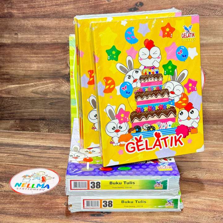 Buku Tulis 38 Lembar Gelatik kembar isi 10 Buku