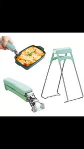 Kẹp Silicon Chống Bỏng Chống Trơn Trượt Giữ Đĩa Bát Nóng Dụng Cụ Nhà Bếp Thân Thiện Với Môi Trường