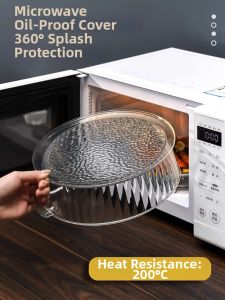 FUXIANHAO | Food-grade Heat-resistant Freshness Oil-proof Splash-proof Multipurpose Microwave Cover