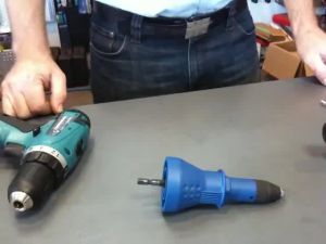 Đầu rút đinh rive gắn máy khoan - đầu chuyển đổi máy khoan rút rive