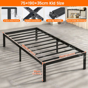 Luxury Iron Bed Frame Metal Bed Frame With Headboard Thicken Steel Bed Frame Iron Bedstead Home