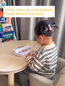 SOFTHOME Peek-a-Boo Pop-Up Animal Toy Educational Learning Toys for Toddlers Kids Boys Girls Gift