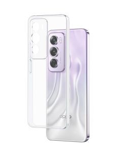 Henyou | Oppo Reno13 Pro Transparent Silicone Case Ultra-Thin Anti-Fall Protection Soft Shell For Men And Women Business Creative Style
