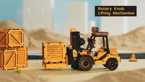 Robotime Rokr DIY Excavator 3D Wooden Puzzle Kit TG508K