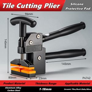Tile Cutting Breaking Pliers Manually Heavy Duty Press Tile Opener With Torsion Handle Ceramic Tile Splitter For Tile Ceramic